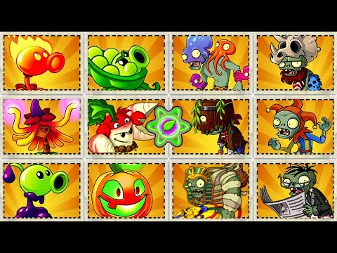 The Best Plants Power UP vs Hard Zombies ► Plants vs. Zombies 2: It's About Time