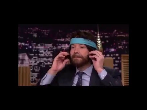 Adam Lasher impersonated by Jimmy Fallon on the Tonight Show
