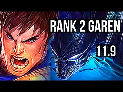 GAREN vs NOCTURNE (TOP) | Rank 2 Garen, 4/0/2 | NA Challenger | v11.9