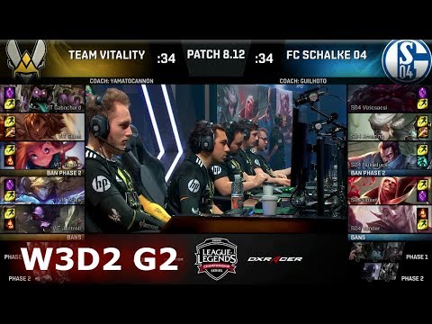Vitality vs FC Schalke 04 | Week 3 Day 2 S8 EU LCS Summer 2018 | VIT vs S04 W3D2