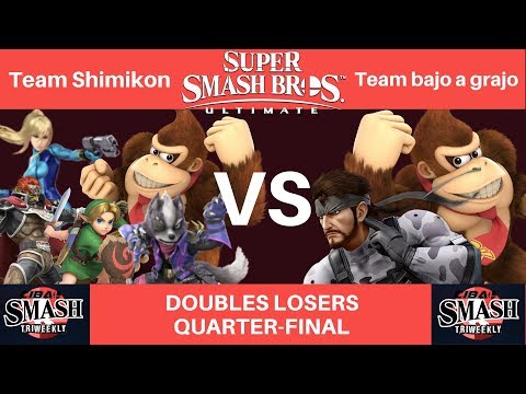 CibaoSmash Doubles Losers QuarterFinal - Team Shimikon vs Team bajo a grajo