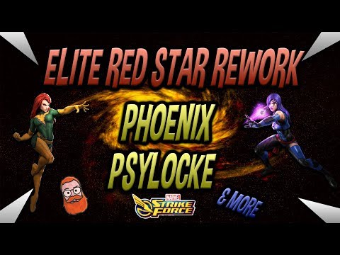Legendary Phoenix Confirmed! Elite Red Star Rework Details! - Marvel Strike Force - MSF
