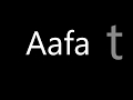 Aafat! - Naezy Lyrics video (Introductory Verses)