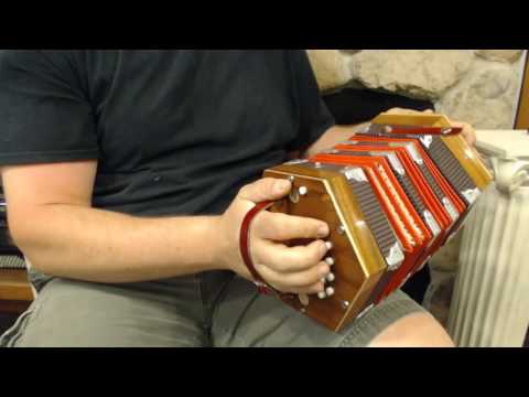 2198 - Wood Bastari Anglo Concertina C G M 20 $295