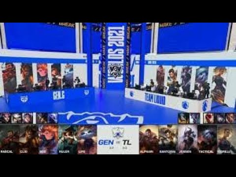 Gen G vs TL LoL Season 11 World Championship 2021 - Group Stage Tie Breaker Game Highlights