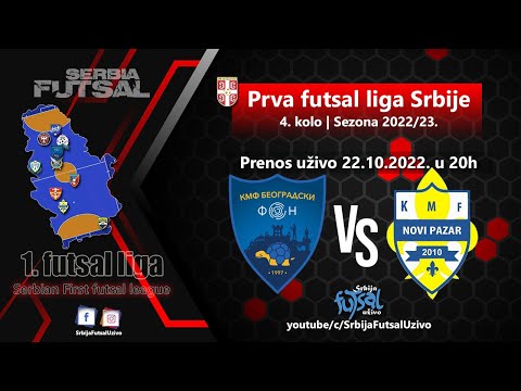 KMF Beogradski FON - KMF Novi Pazar | Prva futsal liga Srbije