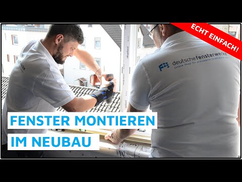 Installing windows in new buildings - it's that easy - deutsche-fensterwerke.de
