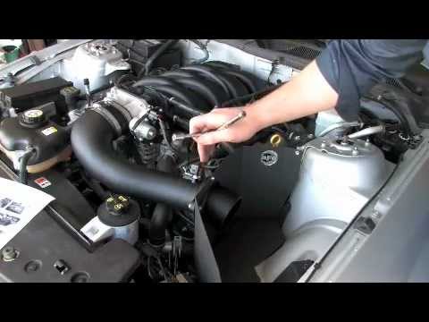 AFE Cold Air Intake Install (05-09 Mustang GT)