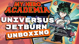 Unboxing My Hero Academia Universus Jetburn!