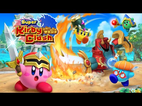 Super Kirby Clash Gameplay Walkthrough Part 1 - Story Quest! Defeat Hornhead