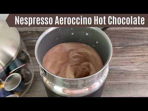 Hot Chocolate in a Nespresso Aeroccino 3 - Can you make it and will it break it? | A2B Productions