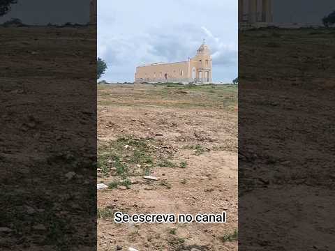 velha Barra de Santana no município de Jucurutu RN sendo inundada pelas águas d barragem de Oiticica