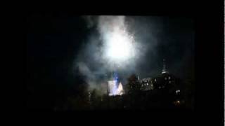 preview picture of video 'Feuerwerk Schloss Schwarzenberg'