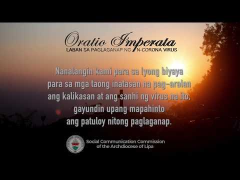 ORATIO IMPERATA for COVID-19