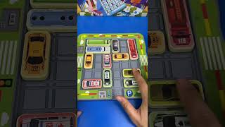 This viral sliding car traffic puzzle has the most frustrating twist! 🚔🧩 #shorts #viral