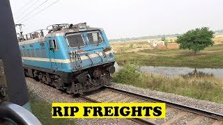 Download lagu Intercity Speed Overtake 2 Twin Loco Wagon Freights | Howrah Puri Dhauli Skip Jenapur mp3