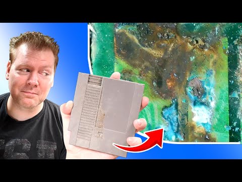 Mystery NES Game is LIQUID DAMAGED - Worth it to FIX It?