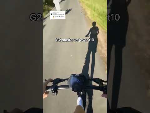 Joyor e scooter T10 VS g2master. Thanks to the tiktok video @joyor.T10#joyor #escooter  #kukirin