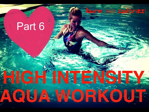 High Intensity Aqua Workout Part 6