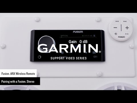 Support: Pairing a Fusion® ARX Remote