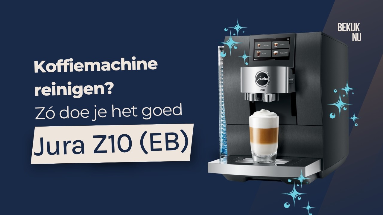 Hoe reinig je de Jura Z10? | Stap voor stap uitleg