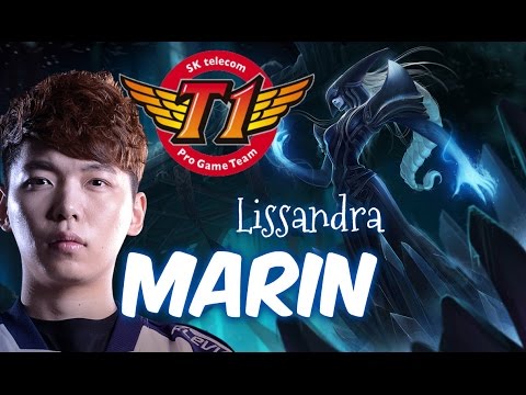 SKT T1 MaRin LISSANDRA Top vs Yasuo - Patch 5.22 KR | League of Legends