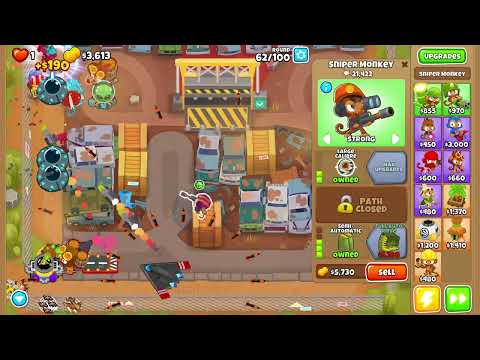 Schrottplatz - Impoppable Scrapyard - Unplatzbar BTD6 Bloons TD6