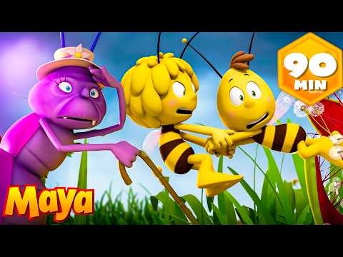 Le Voyage Difficile de Maya et du coléoptère Perdu 🐝 Maya l’Abeille | Dessin animé pour enfants