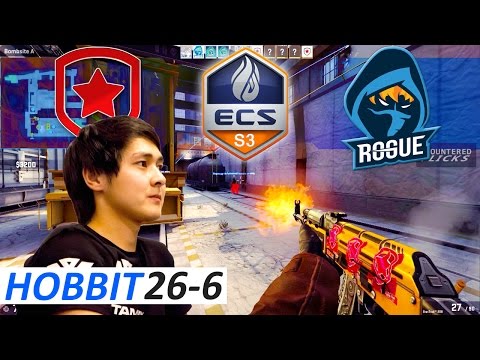 HObbit POV 26-6 CS:GO - Rogue vs Gambit [Train] ECS Season 3 Qualifiers
