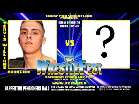 Travis Williams defends the Canadian Championship (2/29/20) | ECCW Match of the Week