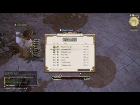 Chocobo Racing R100. Every single item for out in front xD