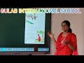 English Class In Action Ma Am Astha Teaching At Gulab International School