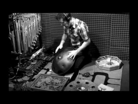 Pablo La Porta plays Hang, Angklung ,Kalimba, stones and dry leaves.