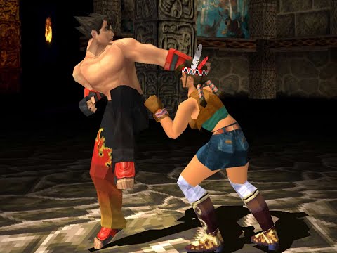 Jin Kazama fight Hwoarang then Julia | Tekken 3 (Arcade version)