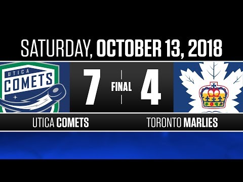 Comets vs. Marlies | Oct. 13, 2018