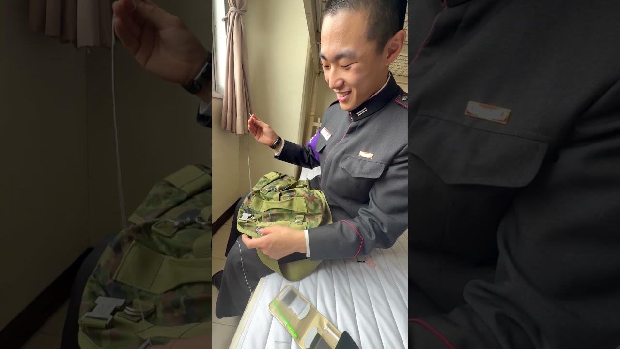 陸上自衛隊高等工科学校第７２期生着校