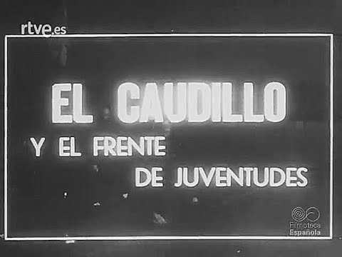 1945 01 29 NODO 109A  El Generalísimo clausura el IV Consejo del Frente de Juventudes