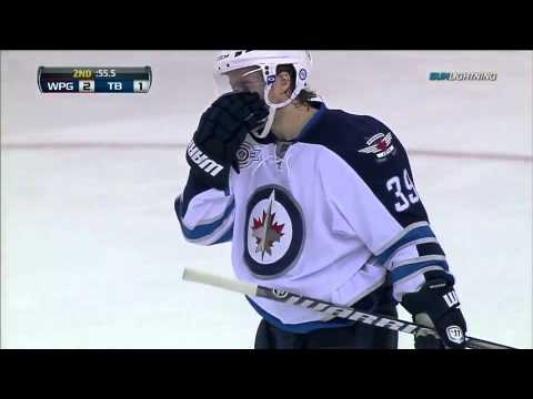 Winnipeg Jets @ Tampa Bay Lightning Highlights 3/31/12