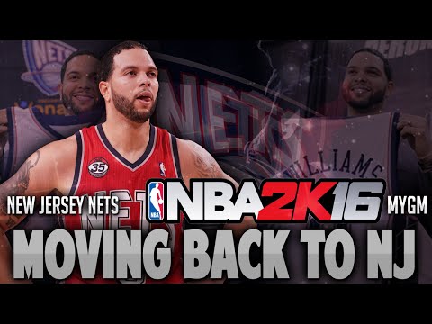 NBA 2K16 Nets MyGM Ep.9 - Relocating To New Jersey!!