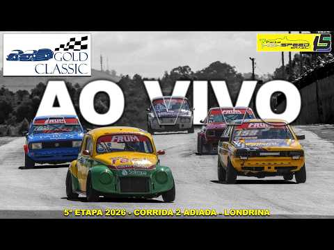 🔴 COPA FRUM GOLD CLASSIC | Corrida 2 ADIADA | 5ª Etapa 2026 | Londrina (PR) | AO VIVO