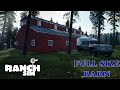 Ranch Sim Ep 8     Building the barn to its fullest and getting another truck, oh and I die