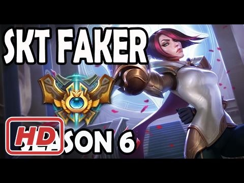 SKT T1 Faker Fiora vs Gangplank TOP Ranked Challenger Korea