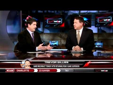 Islanders' Trevor Gillies ejected after Clutterbuck hit