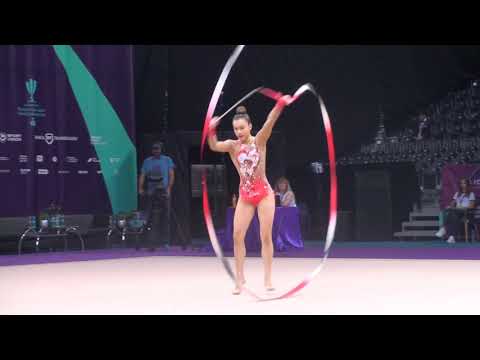 Ingrid Bratsberg NOR Ribbon AA World Challenge Cup Cluj 24 August 2019