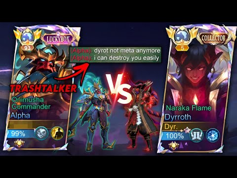 DYR vs PRO TRASHTALKER ALPHA 🔥 - INTENSE MATCH !! (YOUTUBER ALPHA?)