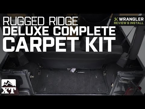 Jeep Wrangler Rugged Ridge Deluxe Complete Carpet Kit (1997-2006 TJ) Review & Install