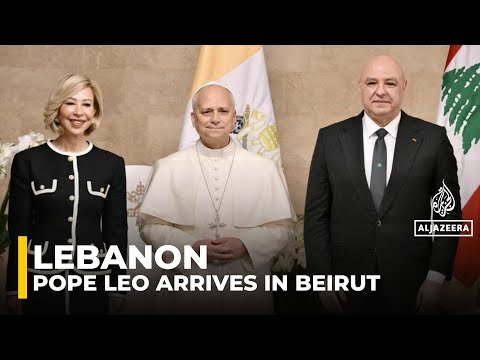 Pope Leo arrives in Lebanon with a message of hope and peace amid regional unrest