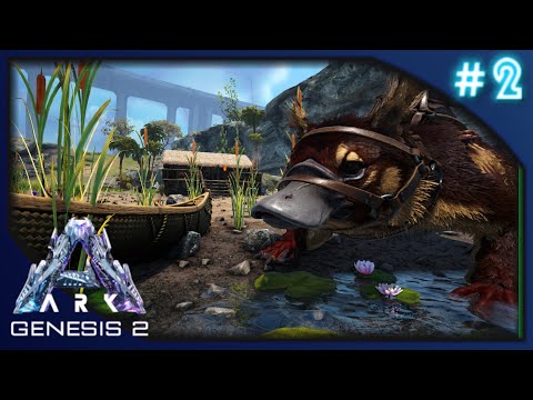 Let's build the first shelter and tame the Maewing! | Ark Genesis: Part 2 (ITA) - ep.2
