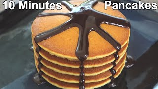 한 계란 팬케이크 레시피 | 팬케이크 만드는 방법