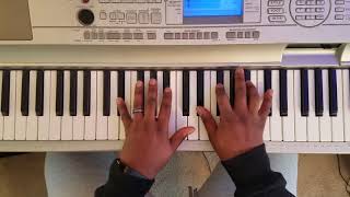 R. KELLY - DOWN LOW (REMIX) PIANO TUTORIAL